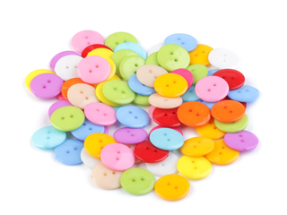 Knoflík 17,5 mm - zelený