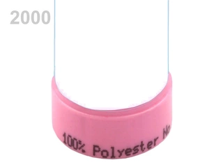 100239 Nitě polyesterové 500m - 2000 bílá