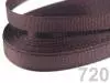Stuha taftová šíře 20 mm - 20/720 hnědá