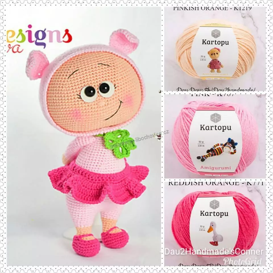 Příze Amigurumi K855