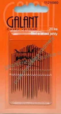 Obrázek na vyšívání 20X25 (sada předloha + příze) - váza s oranžovými kvítky EK105