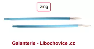 Šroubovací kruhové jehlice Knit Pro ZING 3625/4 - č.4