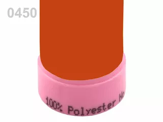 100244 Nitě polyesterové 500m - 0450 Burnt Orange