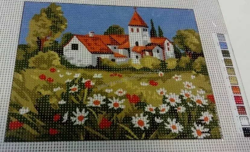 Obrázek na vyšívání 40x30 (sada předloha + příze) - TK075
