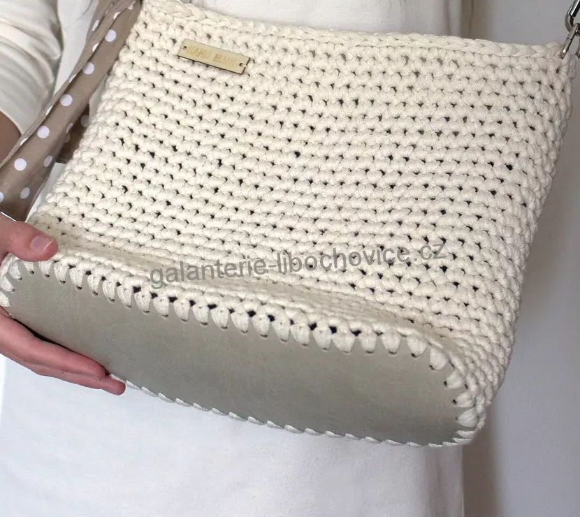 Dno na tašku nebo kabelku 10x30 cm - ecru