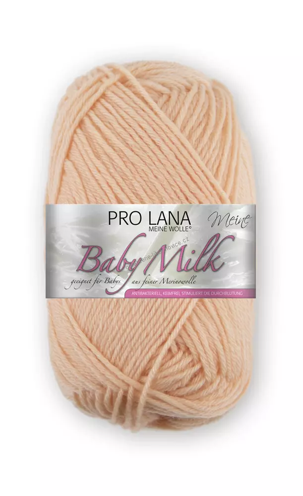 Dětská příze pro alergiky Baby Milk 21 - sv. žlutá