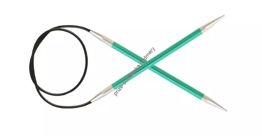 Pevné kruhové jehlice Knit Pro ZING 3538/2 - (délka 40cm) č.2