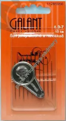 Háček kalhotový 85006 - stříbrný