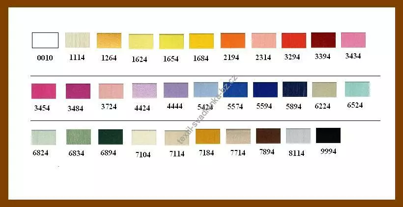 Barevná háčkovací příze Kordonet 30 - 6124 - zelenožlutá
