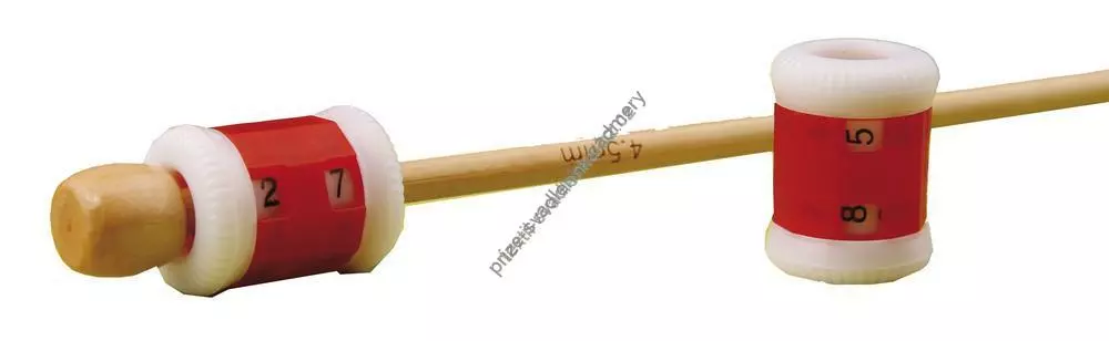 Koncovky zarážky na jehlice VĚTŠÍ - 2 kusy