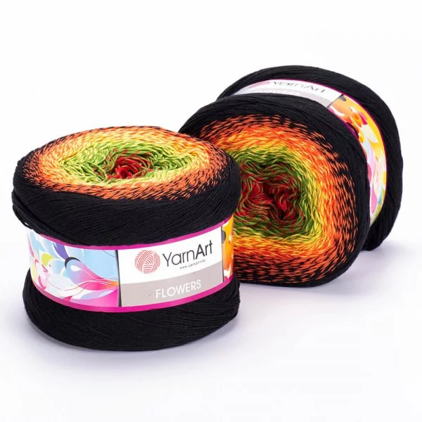 Pletací a háčkovací příze YarnArt Flowers - 251