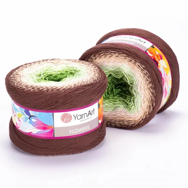 Pletací a háčkovací příze YarnArt Flowers - 272