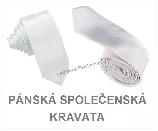 Společenské pánské rukavice 32524 vel. M - bavlněné bílé
