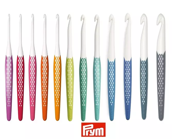 Ergonomický háček na vlnu Prym vel. 8