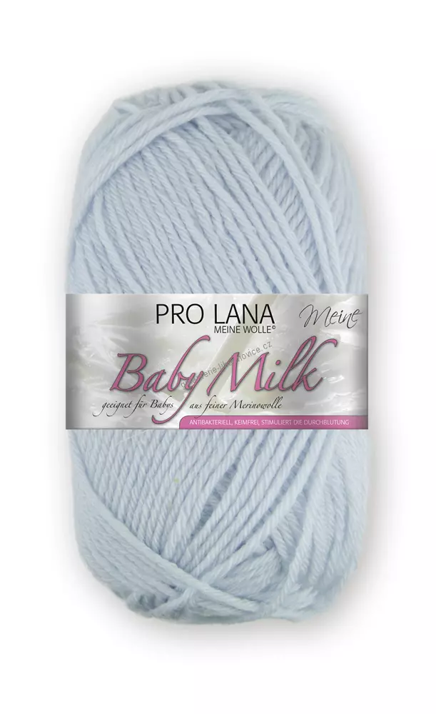 Dětská příze pro alergiky Baby Milk 90 - béžovo-šedá