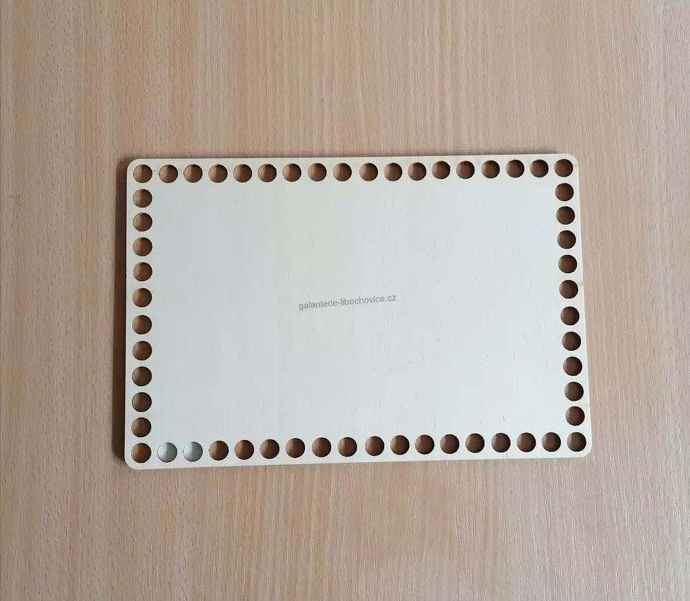 Dno na háčkovaný košík kruh 15cm