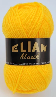 Pletací příze Elian Klasik 184 - žlutá