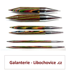 Dřevěné šroubovací kruhové jehlice Knit Pro 3014/15 - č. 15