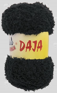 Pletací příze Daja 4 - černá