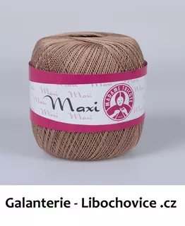 Háčkovací příze MAXI MT 4103 oříšková