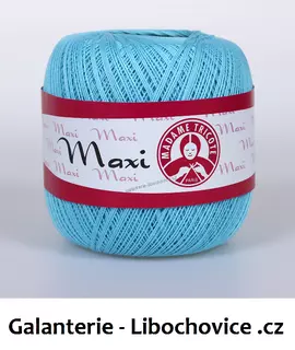 Háčkovací příze MAXI MT 5353 azurová