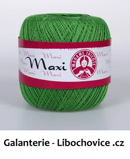Háčkovací příze MAXI MT 6332 listová zeleň