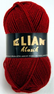 Pletací příze Elian Klasik 3714 - červená