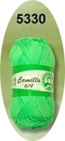 Pletací příze Camilla 5330 - světle zelená
