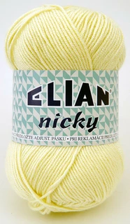 Pletací příze Elian Nicky 256 - smetanová