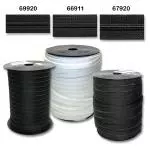 Nekonečný zip zoubky 5mm - bílý