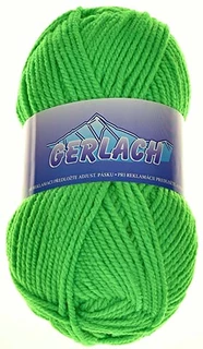 Pletací příze Gerlach 919 neon zelená