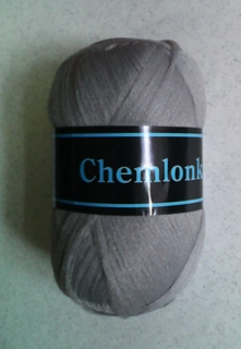 Pletací příze Chemlonka 18 - šedá