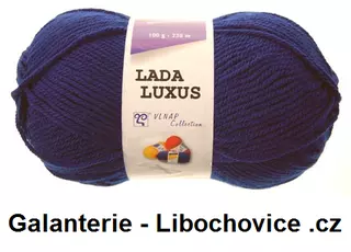 Pletací příze Lada luxus 56980 - námořnická modrá