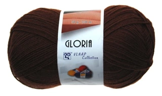 Pletací příze Gloria 51022 - hnědá