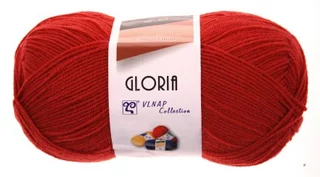 Pletací příze Gloria 53125 - tmavá cihlová