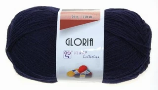 Pletací příze Gloria 56031 - tm. modrá