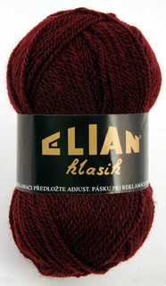Pletací příze Elian Klasik 129 - vínová