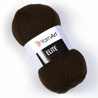 Pletací příze Elite 05 - hnědá