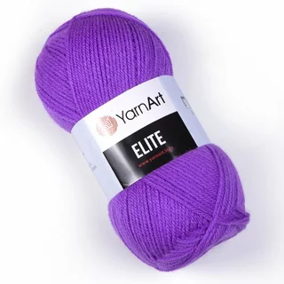 Pletací příze Elite 75 - fialová
