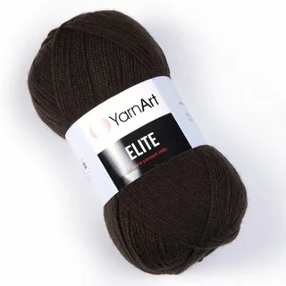 Pletací příze Elite 217 - hnědá