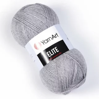 Pletací příze Elite 804 - šedá světlejší