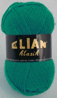 Pletací příze Elian Klasik 132 - zelená