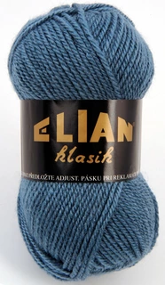 Pletací příze Elian Klasik 185 - modrá-šedá