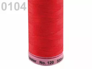 100245 Nitě polyesterové 500m - 0104 Grenadine