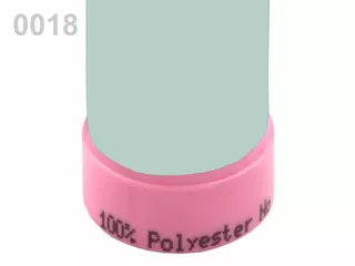 100125 Nitě polyesterové 100m -  0018 Misty Blue