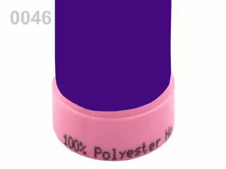 100073 Nitě polyesterové 100m -  0046 Imperial Purple