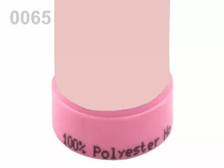 100050 Nitě polyesterové 100m -  0065 Seashell Pink