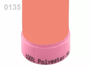 100033 Nitě polyesterové 100m -  0135 Fusion Coral