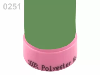 100131 Nitě polyesterové 100m -  0251 Peppermint