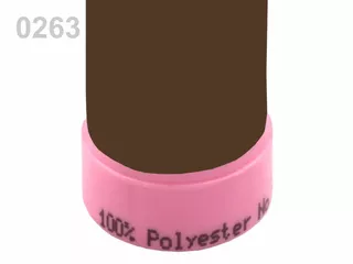 100150 Nitě polyesterové 100m - 0263 Friar Brown